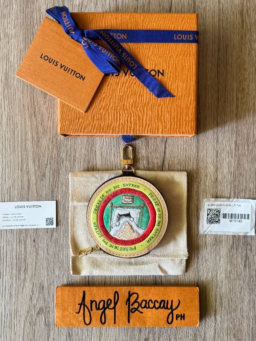 Louis Vuitton Travels with Grace Coddington Slippy Coin Purse